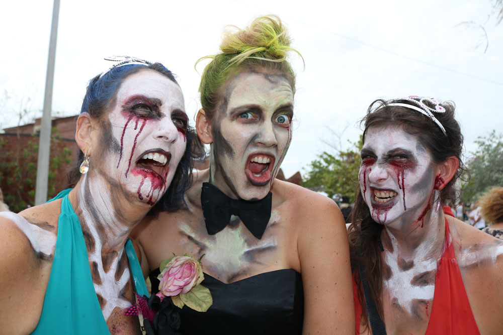 Zombie Bike Ride 2017 photo - Duval Street, Key West